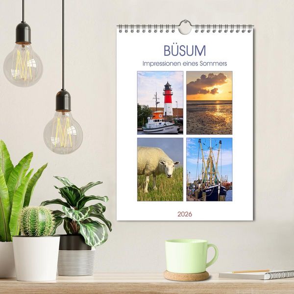 Produktbild: B&uuml;sum - Impressionen eines Sommers (Wandkalender 2026 DIN A4 hoch), CALVENDO Monatskalender