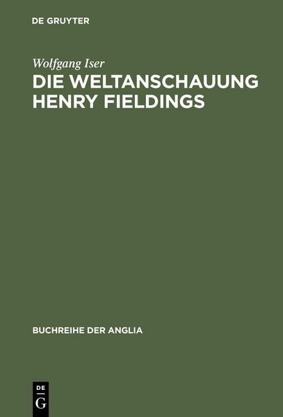 Produktbild: Die Weltanschauung Henry Fieldings