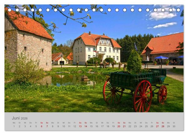 Produktbild: Paderborn Domstadt am Eggegebirge (Tischkalender 2026 DIN A5 quer), CALVENDO Monatskalender
