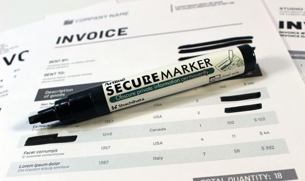 Produktbild: ARTLINE® Permanent Marker Secure, schwarz