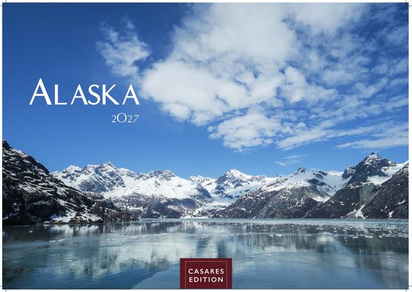 Produktbild: Alaska Kalender 2027 &ndash; Wandkalender | Fotokalender Nordamerika 35x50cm -mit beeindruckenden Naturmotiven, Gletscher, Wildnis und faszinierende Landschaften