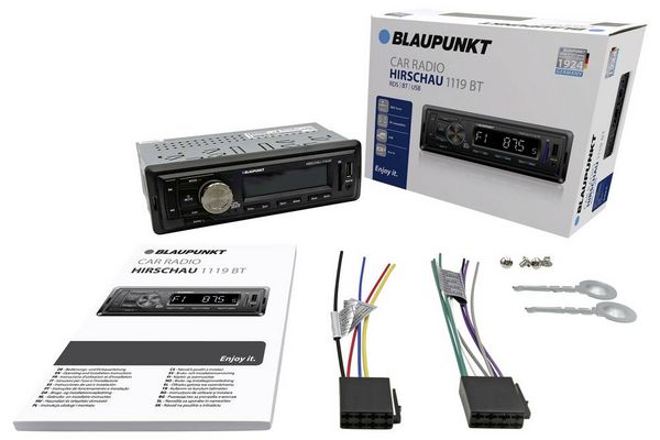 Produktbild: Blaupunkt HIRSCHAU 1119BT Autoradio Bluetooth&reg;-Freisprecheinrichtung