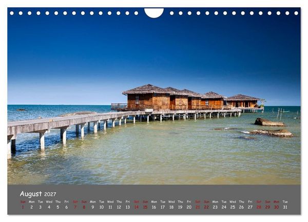 Produktbild: Vietnam`s most beautiful beaches (Wall Calendar 2027 DIN A4 landscape), CALVENDO 12 Month Wall Calendar