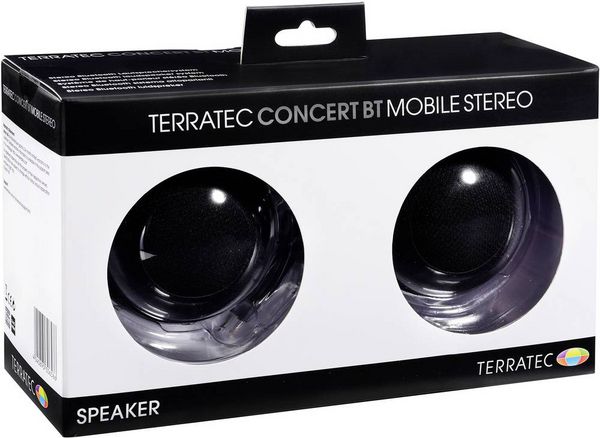 Produktbild: Terratec CONCERT mobile Bluetooth&reg; Lautsprecher Schwarz