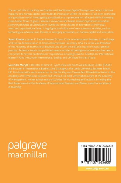 Produktbild: Human Capital and Innovation