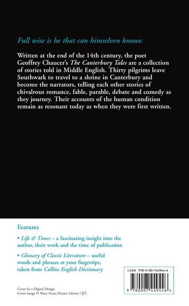 Produktbild: Chaucer, G: Canterbury Tales