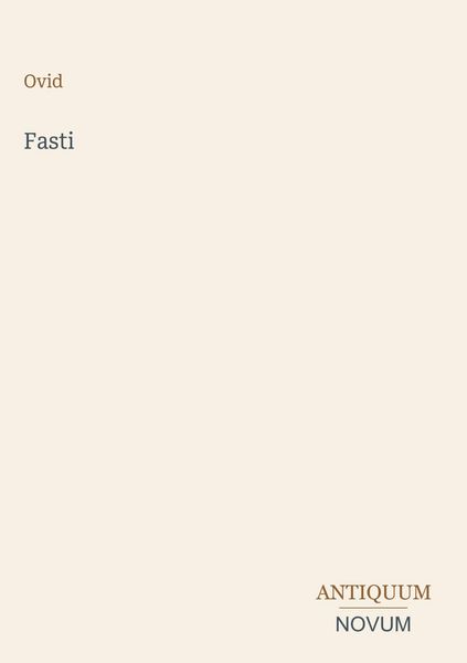 Produktbild: Fasti