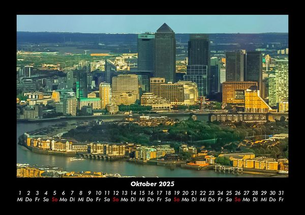 Produktbild: London 2025 Fotokalender DIN A3