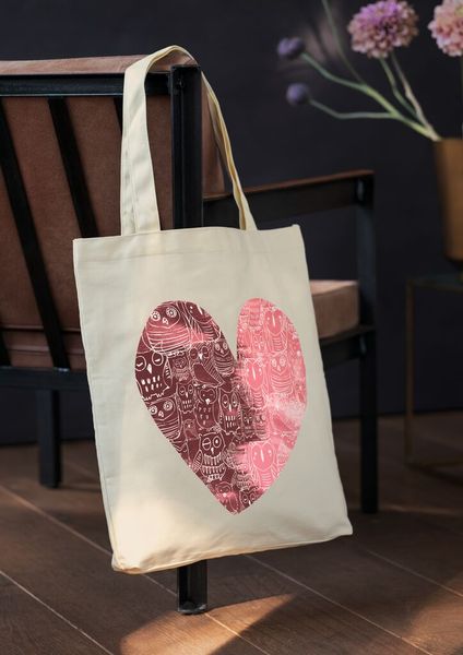 Produktbild: moses. libri_x Shopper Eulenherz