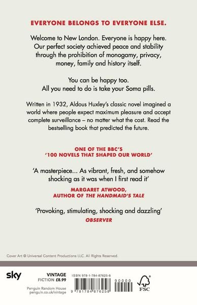 Produktbild: Huxley, A: Brave New World