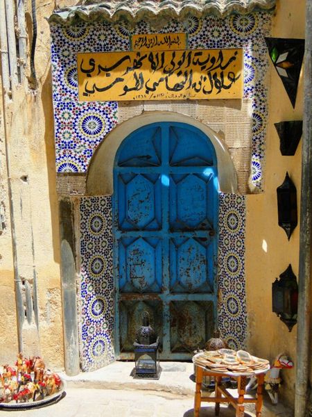 Produktbild: CALVENDO Puzzle T&uuml;r in Fes | 1000 Teile Lege-Gr&ouml;&szlig;e 64x48cm Foto-Puzzle f&uuml;r gl&uuml;ckliche Stunden
