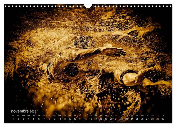 Produktbild: AQUAPASSION (Calendrier mural 2026 DIN A3 vertical), CALVENDO calendrier mensuel
