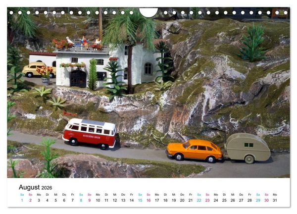 Produktbild: Bella Italia im Modell (Wandkalender 2026 DIN A4 quer), CALVENDO Monatskalender