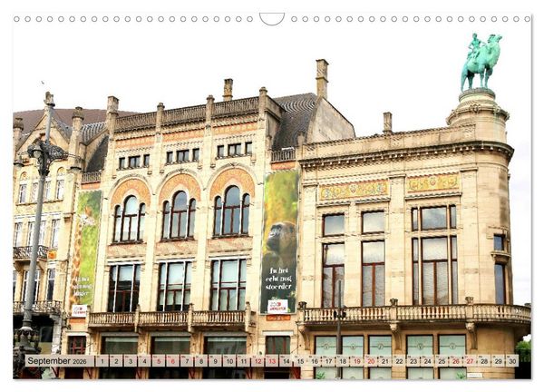 Produktbild: Antwerpen - Faszinierende Gro&szlig;stadt (Wandkalender 2026 DIN A3 quer), CALVENDO Monatskalender