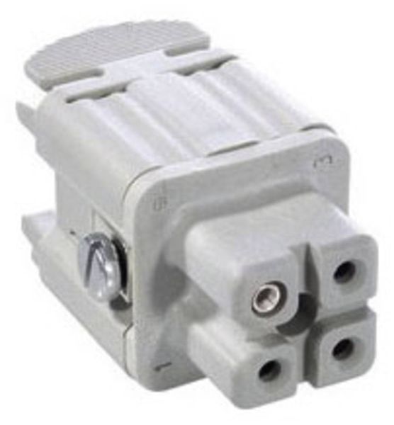 Produktbild: LAPP 10421001 Buchseneinsatz EPIC&reg; H-A 3 Gesamtpolzahl 3 + PE 1St.