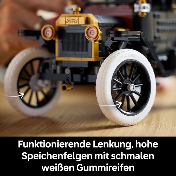 Produktbild: LEGO Icons 11376 Ford Model T, Deko-Oldtimer, Modellbau f&uuml;r Erwachsene
