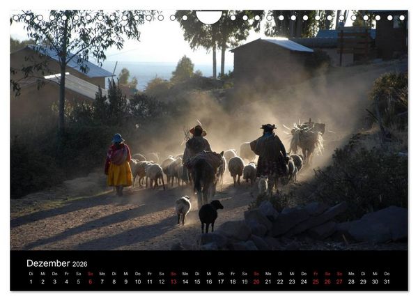 Produktbild: Peru &ndash; unterwegs (Wandkalender 2026 DIN A4 quer), CALVENDO Monatskalender