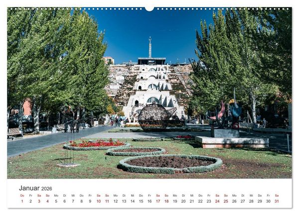 Produktbild: Armenien - Wo die Geschichte ihre Stimme erhebt (Wandkalender 2026 DIN A2 quer), CALVENDO Monatskalender