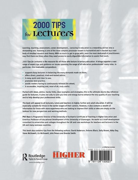 Produktbild: 2000 Tips for Lecturers