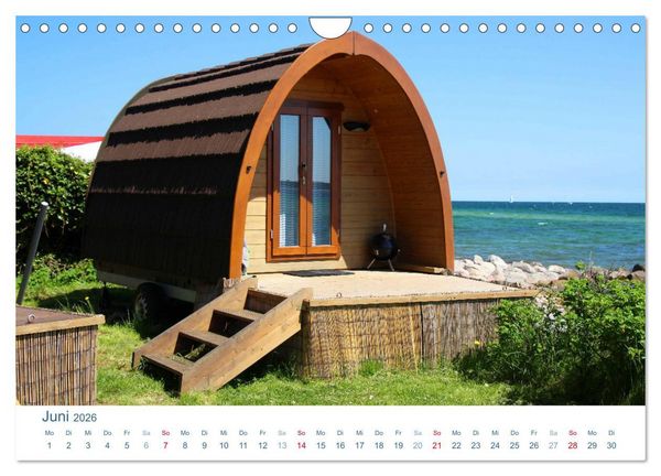Produktbild: Freiheit auf Reisen 2026. Impressionen vom Camping und Zelten (Wandkalender 2026 DIN A4 quer), CALVENDO Monatskalender