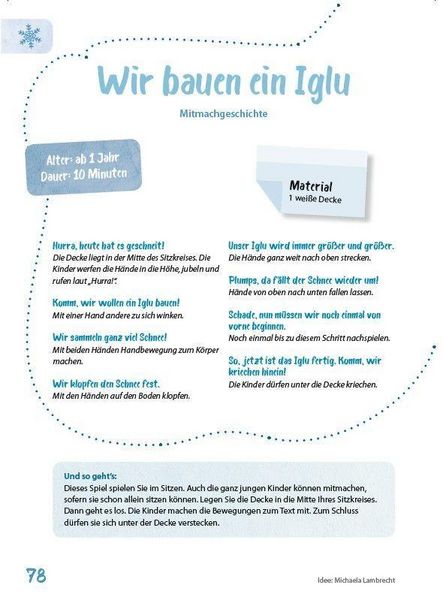 Produktbild: Das Krippen-Jahreszeitenbuch: Mitmachgeschichten und Mitmachgedichte