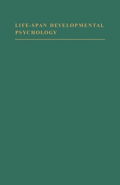 Produktbild: Life-Span Developmental Psychology