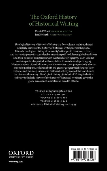 Produktbild: The Oxford History of Historical Writing