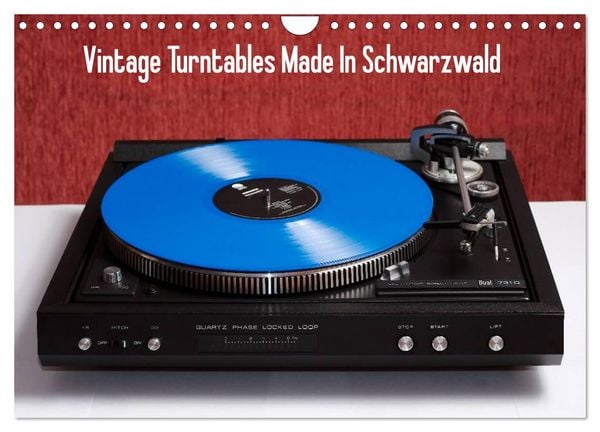 Vintage Turntables Made In Schwarzwald (Wandkalender 2026 DIN A4 quer), CALVENDO Monatskalender