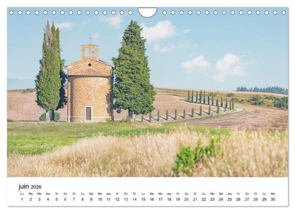 Produktbild: Merveilleuse Italie (Calendrier mural 2026 DIN A4 vertical), CALVENDO calendrier mensuel