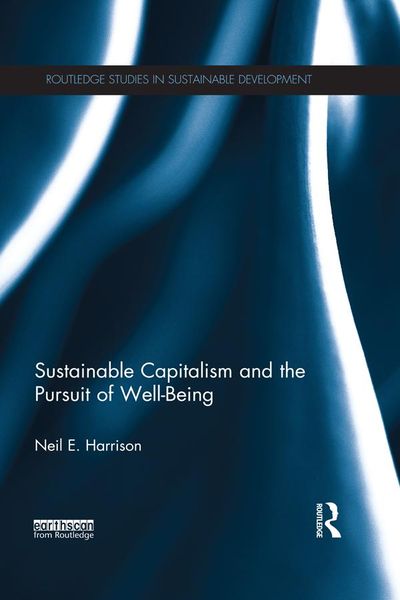 Produktbild: Sustainable Capitalism and the Pursuit of Well-Being