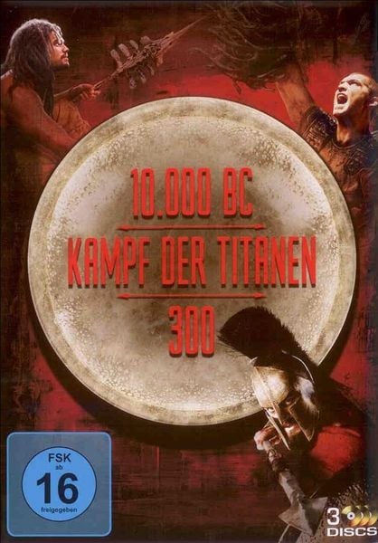 Produktbild: 10.000 B.C. & Kampf der Titanen & 300