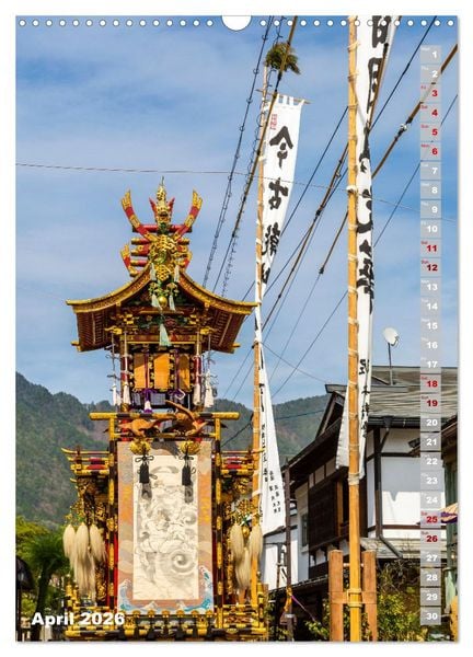 Produktbild: THE MAGIC OF JAPAN Charming impressions (Wall Calendar 2026 DIN A3 portrait), CALVENDO 12 Month Wall Calendar