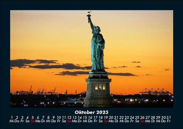 Produktbild: New York 2025 Fotokalender DIN A5