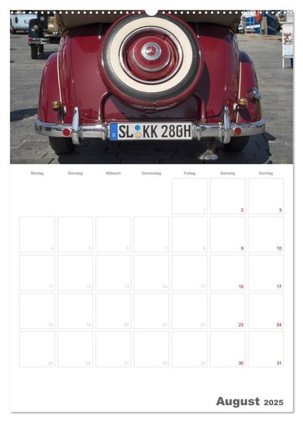 Produktbild: Mercedes Benz 170 SCB (hochwertiger Premium Wandkalender 2025 DIN A2 hoch), Kunstdruck in Hochglanz