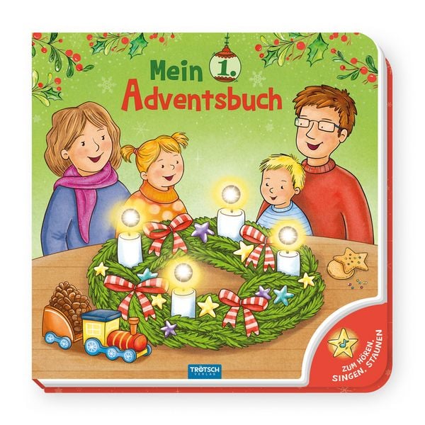 Produktbild: Tr&ouml;tsch Soundbuch mit Licht Mein 1. Adventsbuch