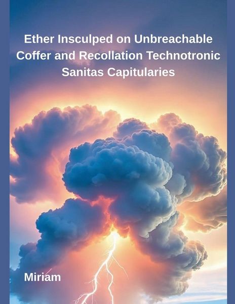 Produktbild: Ether Insculped on Unbreachable Coffer and Recollation Technotronic Sanitas Capitularies