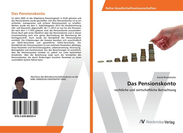 Das Pensionskonto, Taschenbuch von Astrid Rinderhofer, AV Akademikerverlag, 9783639869354