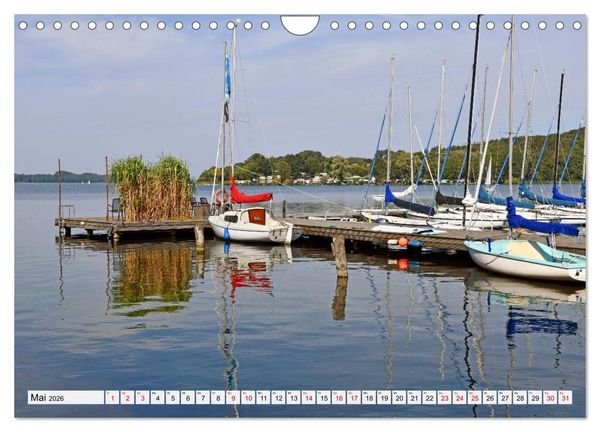 Produktbild: RATZEBURG und M&Ouml;LLN (Wandkalender 2026 DIN A4 quer), CALVENDO Monatskalender