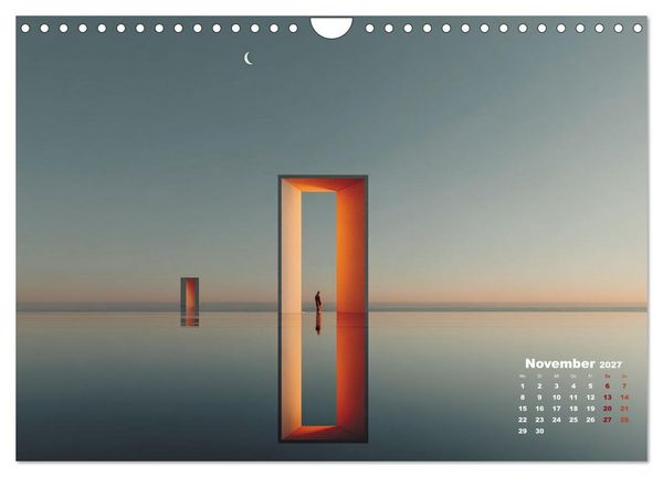 Produktbild: Die Essenz der leisen Formen (Wandkalender 2027 DIN A4 quer), CALVENDO Monatskalender