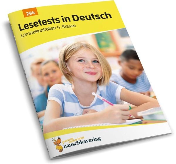 Produktbild: &Uuml;bungsheft mit Lesetests in Deutsch 4. Klasse