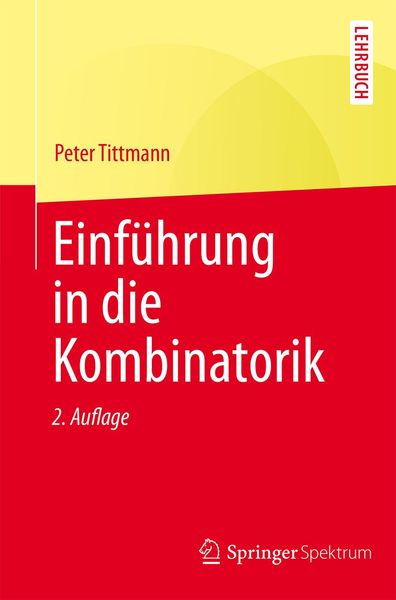 Produktbild: Einf&uuml;hrung in die Kombinatorik
