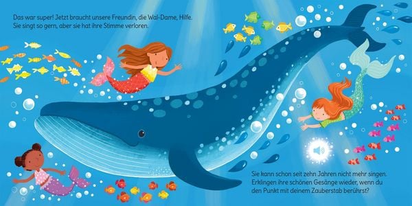 Produktbild: Mein Zauberstab-Klangbuch: Bei den Meerjungfrauen