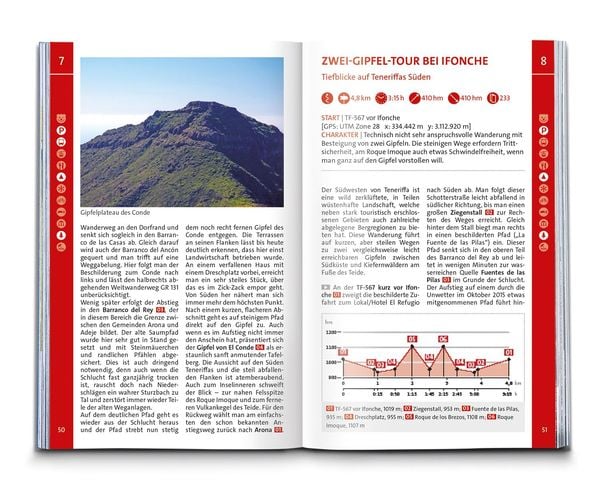 Produktbild: KOMPASS Wanderführer Teneriffa, 80 Touren mit Extra-Tourenkarte