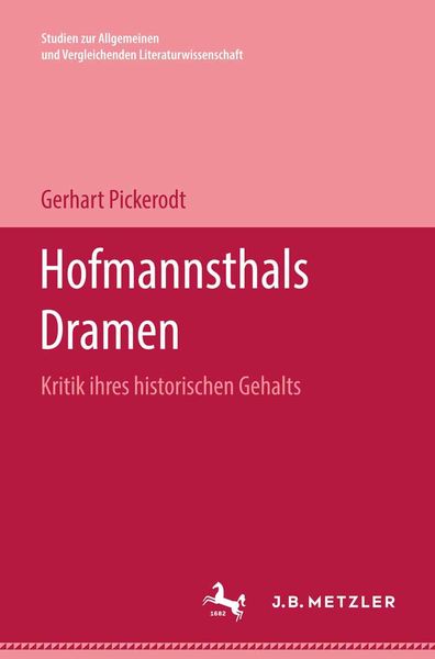 Produktbild: Hofmannsthals Dramen