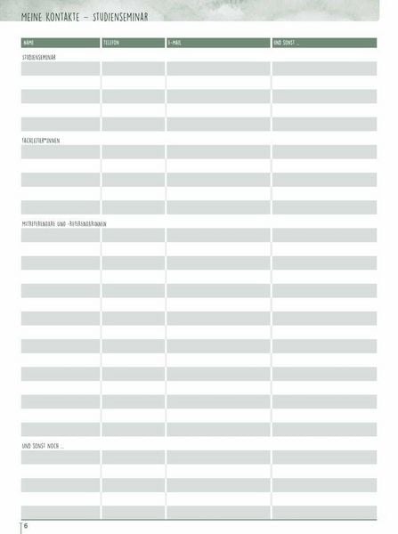 Produktbild: Mein Schulplaner f&uuml;rs Referendariat Schuljahr 2026/2027