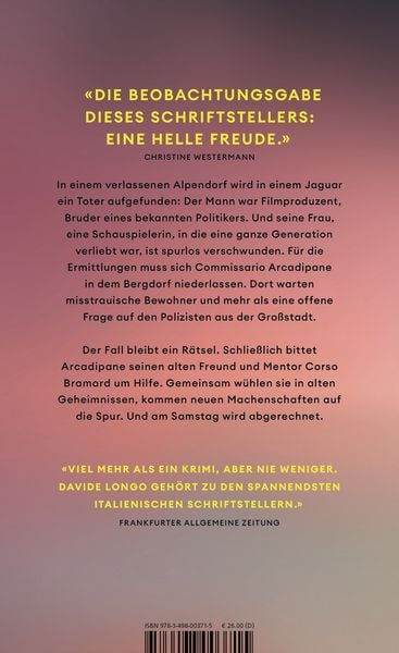 Produktbild: Am Samstag wird abgerechnet