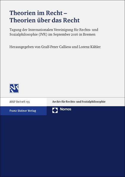 Produktbild: Theorien im Recht - Theorien &uuml;ber das Recht