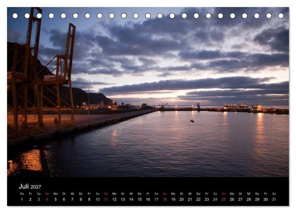 Produktbild: Eine Frachtschiffreise (Tischkalender 2027 DIN A5 quer), CALVENDO Monatskalender