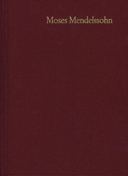 Produktbild: Moses Mendelssohn: Gesammelte Schriften. Jubil&auml;umsausgabe / Band 25,1-2: Register und Corrigenda