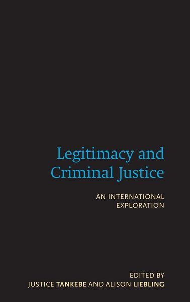 Produktbild: Legitimacy and Criminal Justice